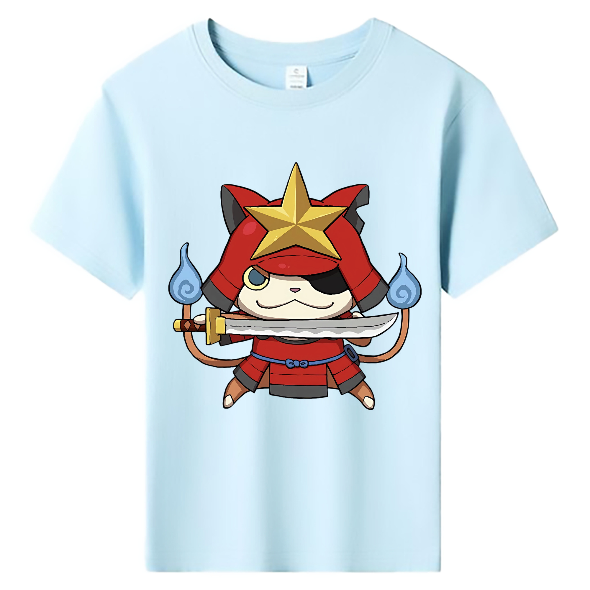 （画像用） 妖怪ウォッチ Yo-kai Watch 綿100％キッズTシャツ（フロントプリント）